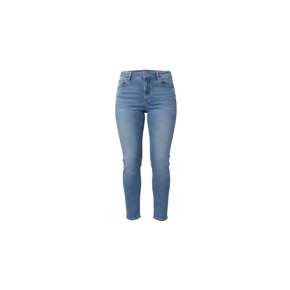 Levi's 535 Super Skinny Jeans Womens 32 Blue Excellent Medium Wash Denim